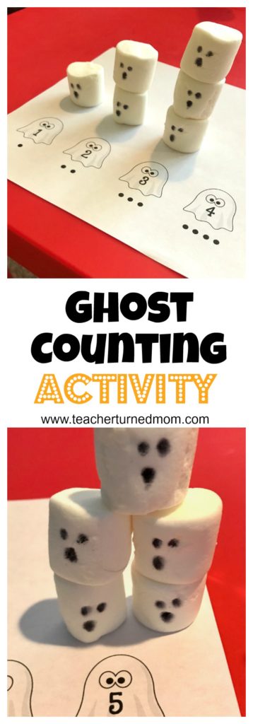 GHOST COUNTING ACTIVITY - Teacher Turned Mom